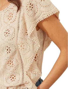 Top LAB Collection Brocado Beige