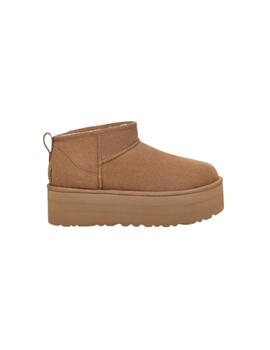 Botín UGG Classic Ultra Mini Platform Chesnut