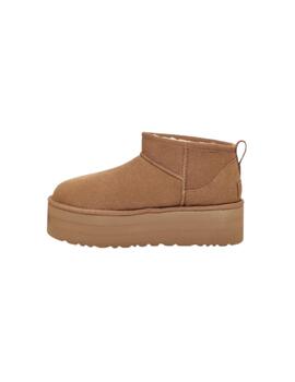 Botín UGG Classic Ultra Mini Platform Chesnut