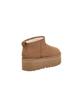 Botín UGG Classic Ultra Mini Platform Chesnut