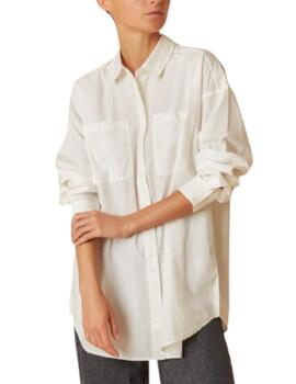 Camisa Indi&cold Popelin Blanco