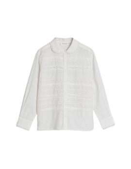 Camisa Indi&cold Puntilla Blanco