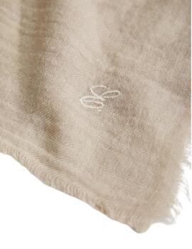 Foulard ese O ese Básico Wool Beige