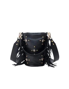 Bolso Mércules Candy Rombos Negro