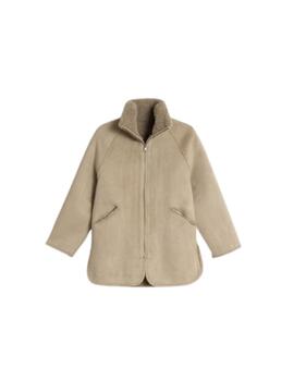 Chaqueta Indi&cold Teddy Reversible Verde