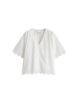 Blusa Indi&cold Bordados Blanco