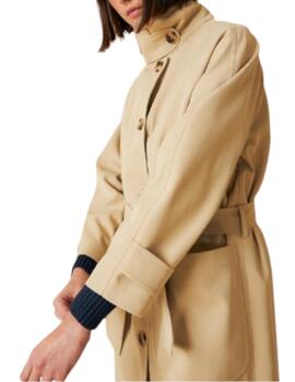 Gabardina Indi&cold Larga Beige