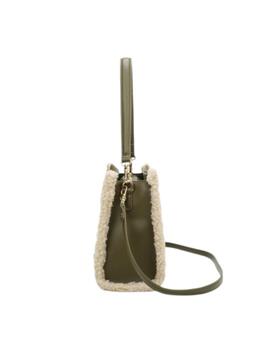 Bolso Mimi-Muà Shearling Verde