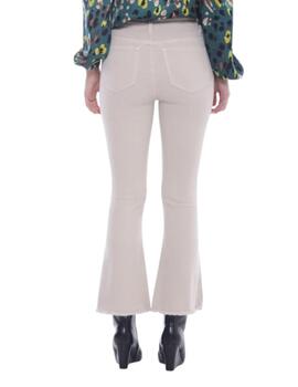 Pantalón Mimi-Muà Cropped Flare Beige