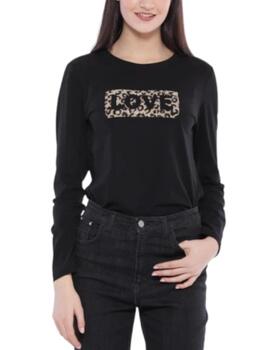 Camiseta Mimi-Muà 'Love' Negro