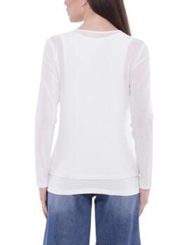 Camiseta Mimi-Muà Básica Doble Blanco