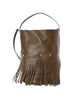 Bolso Mércules Racer Bucket Fringes Verde