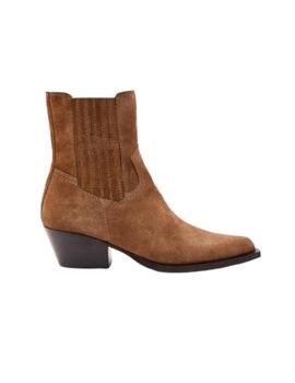 Botín ese O ese Campero Suede Camel