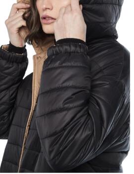 Parka &me Unlimited Reversible Carry Negro