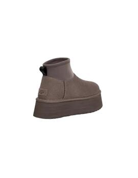 Botín Ugg Classic Mini Dipper Thundercloud