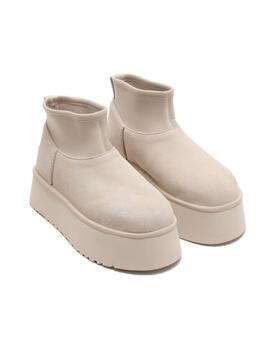 Botín Ugg Mini Dipper Puffer White Ceramic