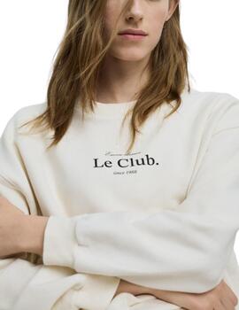 Sudadera ese O ese Le Club Beige