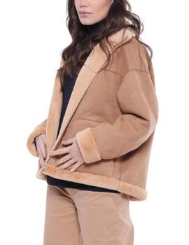 Chaqueta Mimi-Muà Reversible Camel