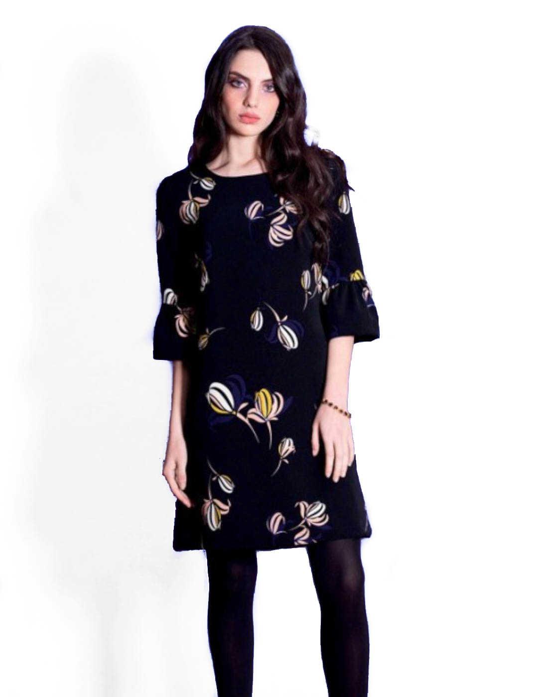 VESTIDO ANONYME DESIGNERS TULIPANES VIVIANA