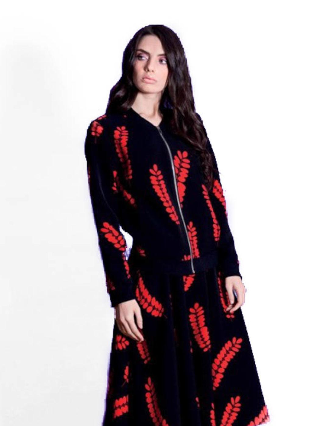 Bomber Anonyme Designers Estampado Espigas Olga