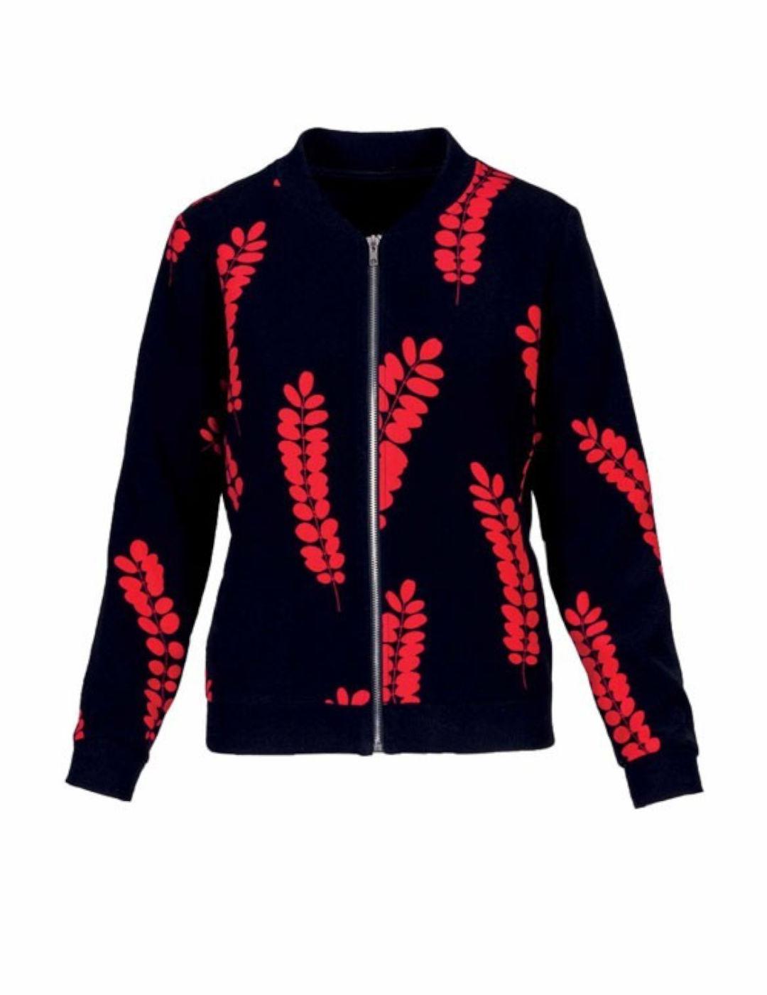 Bomber Anonyme Designers Estampado Espigas Olga