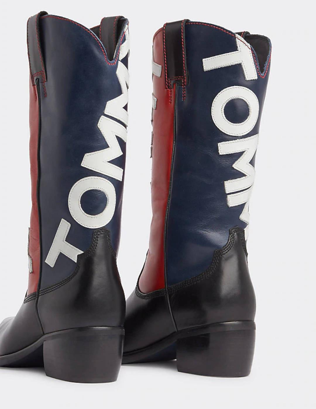 BOTA TOMMY JEANS COWBOY HERITAGE