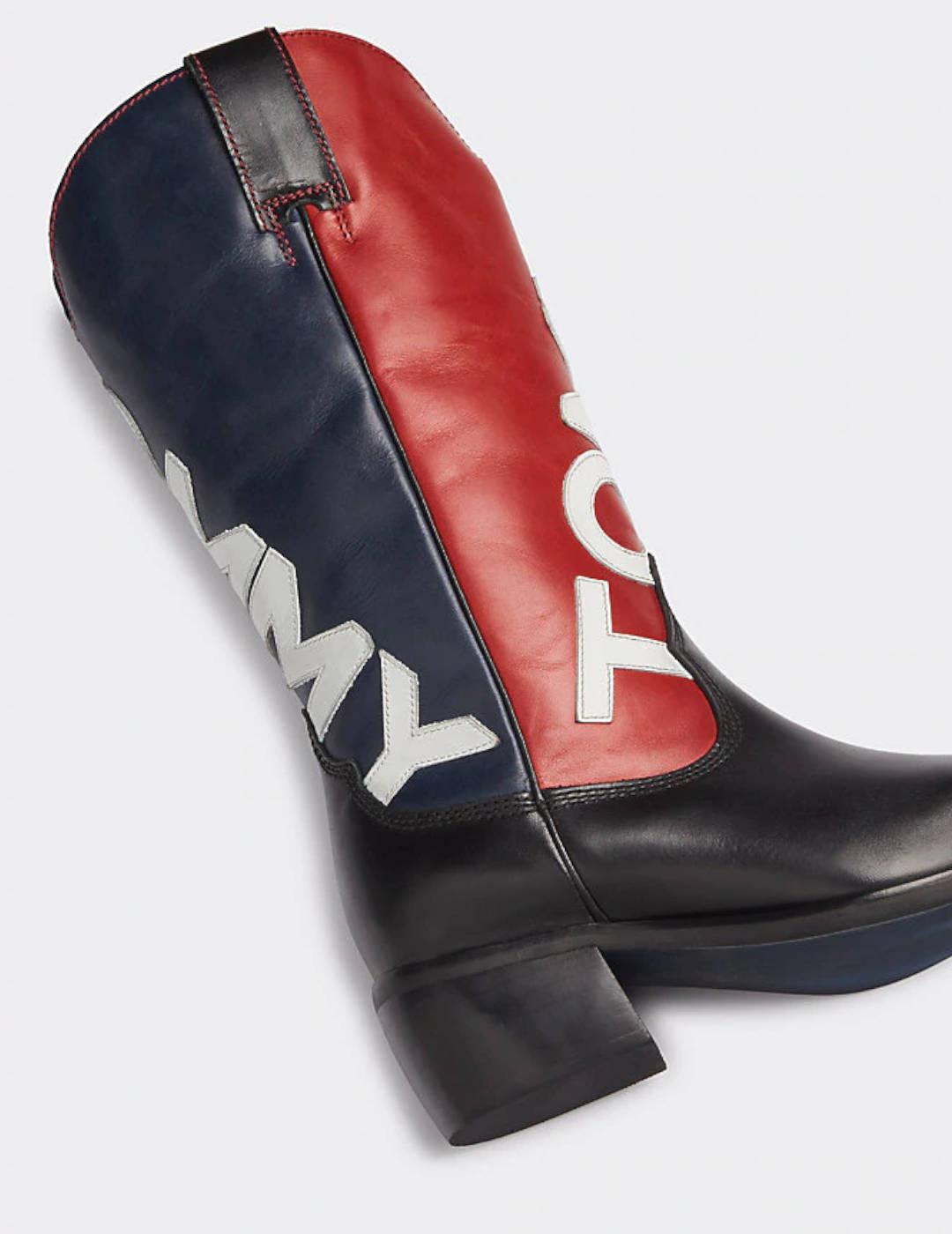 BOTA TOMMY JEANS COWBOY HERITAGE