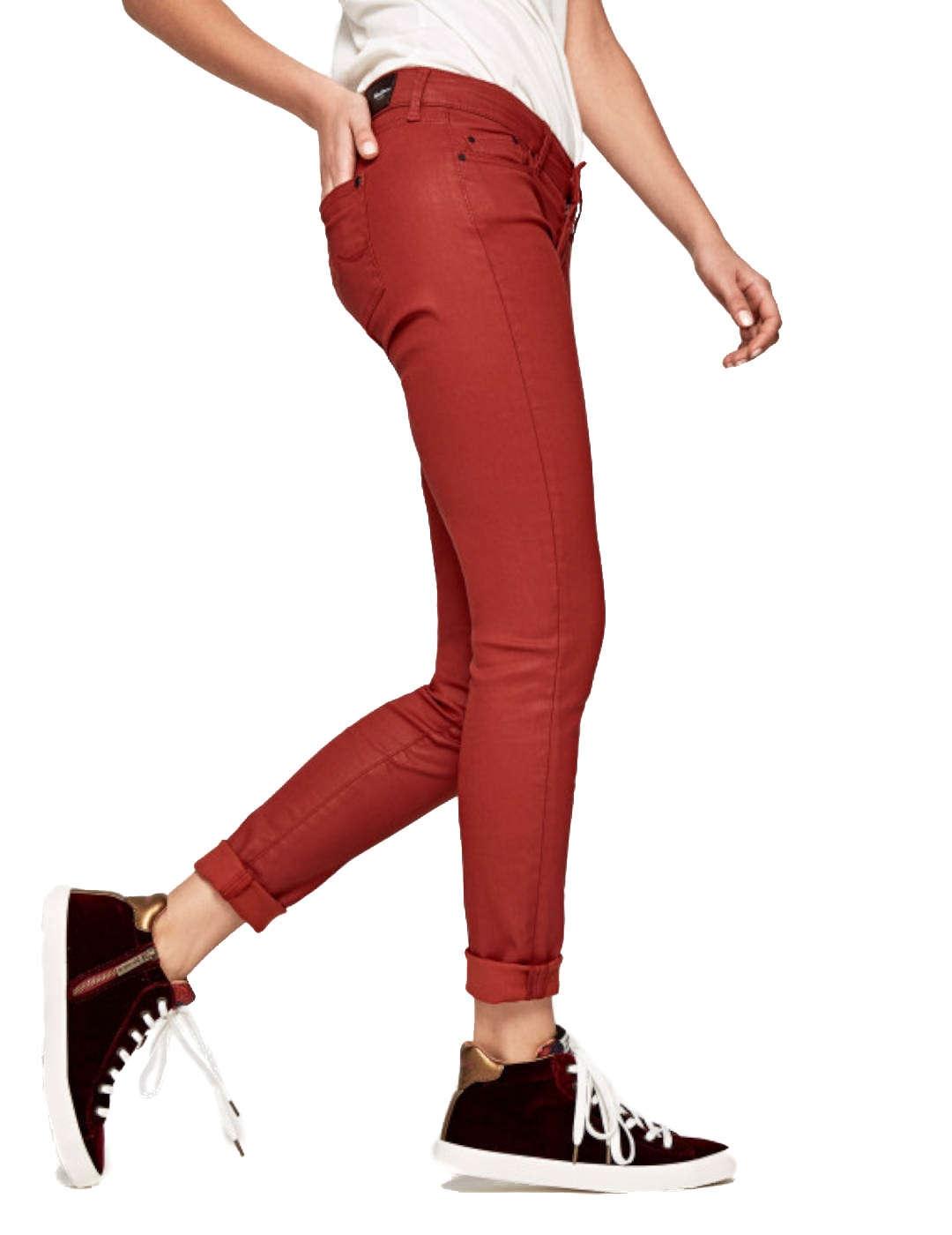 Pantalon Pepe Jeans Encerado Pixie