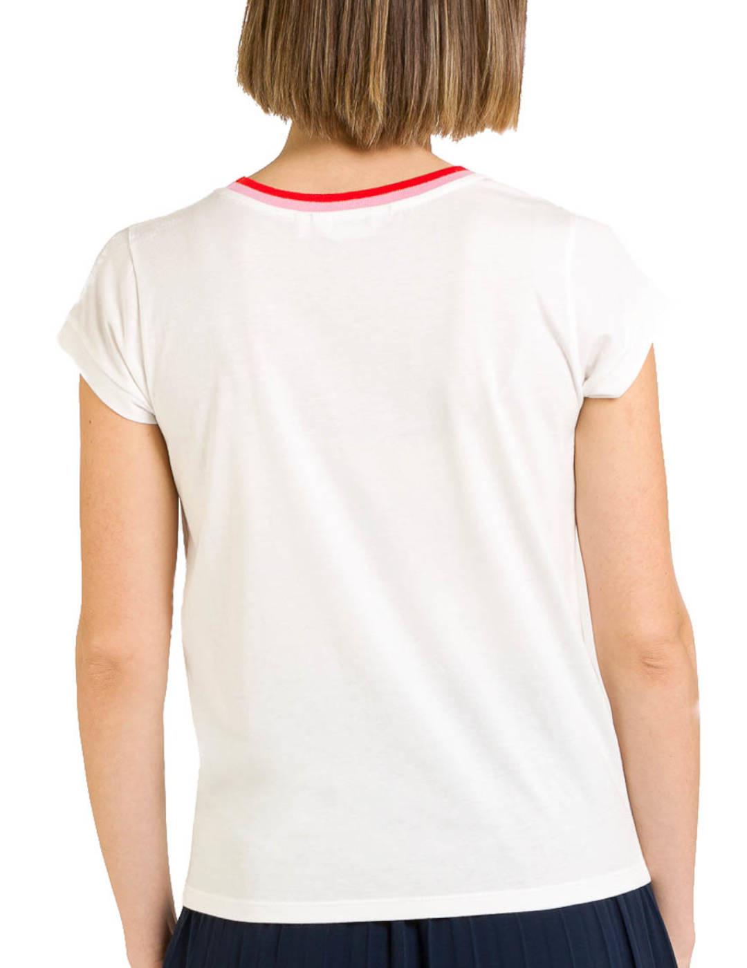 Camiseta Naf Naf Logos Multicolor