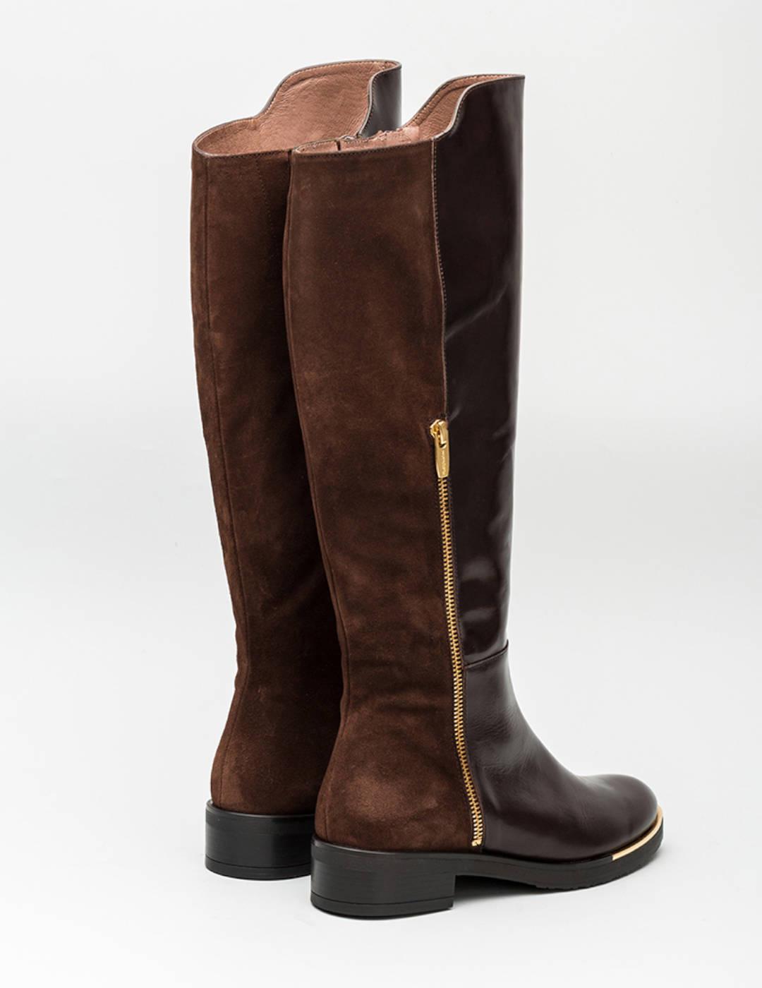 BOTA WONDERS CREMALLERA PIEL-ANTE