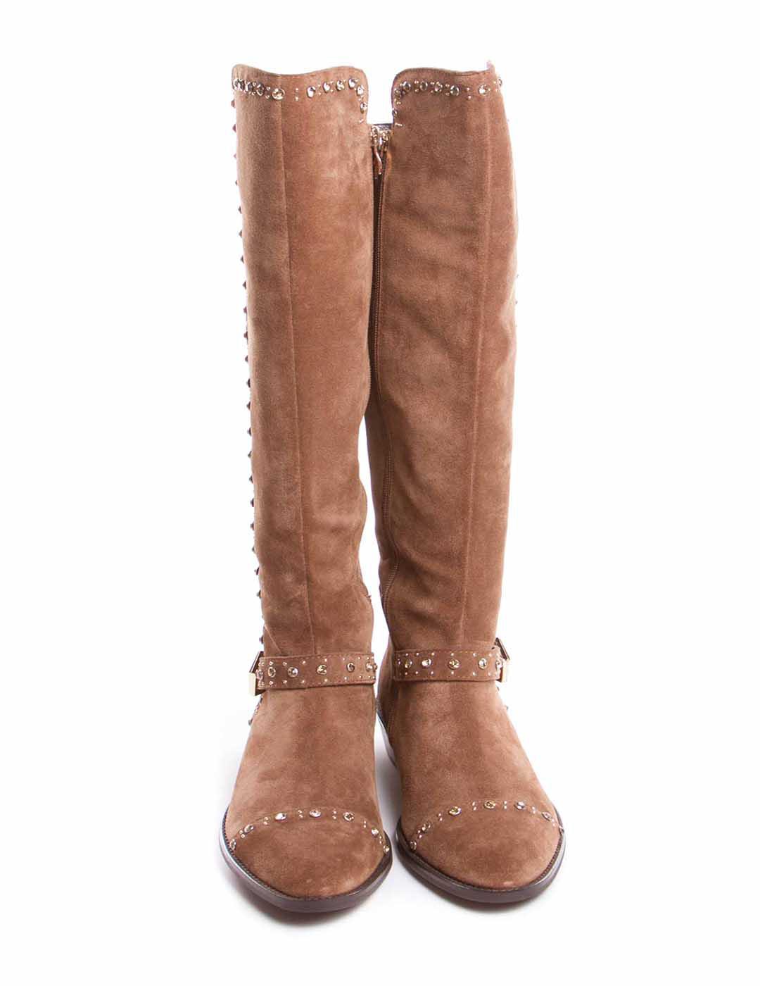 BOTA ALMA EN PENA PEDRERIA Y HEBILLA