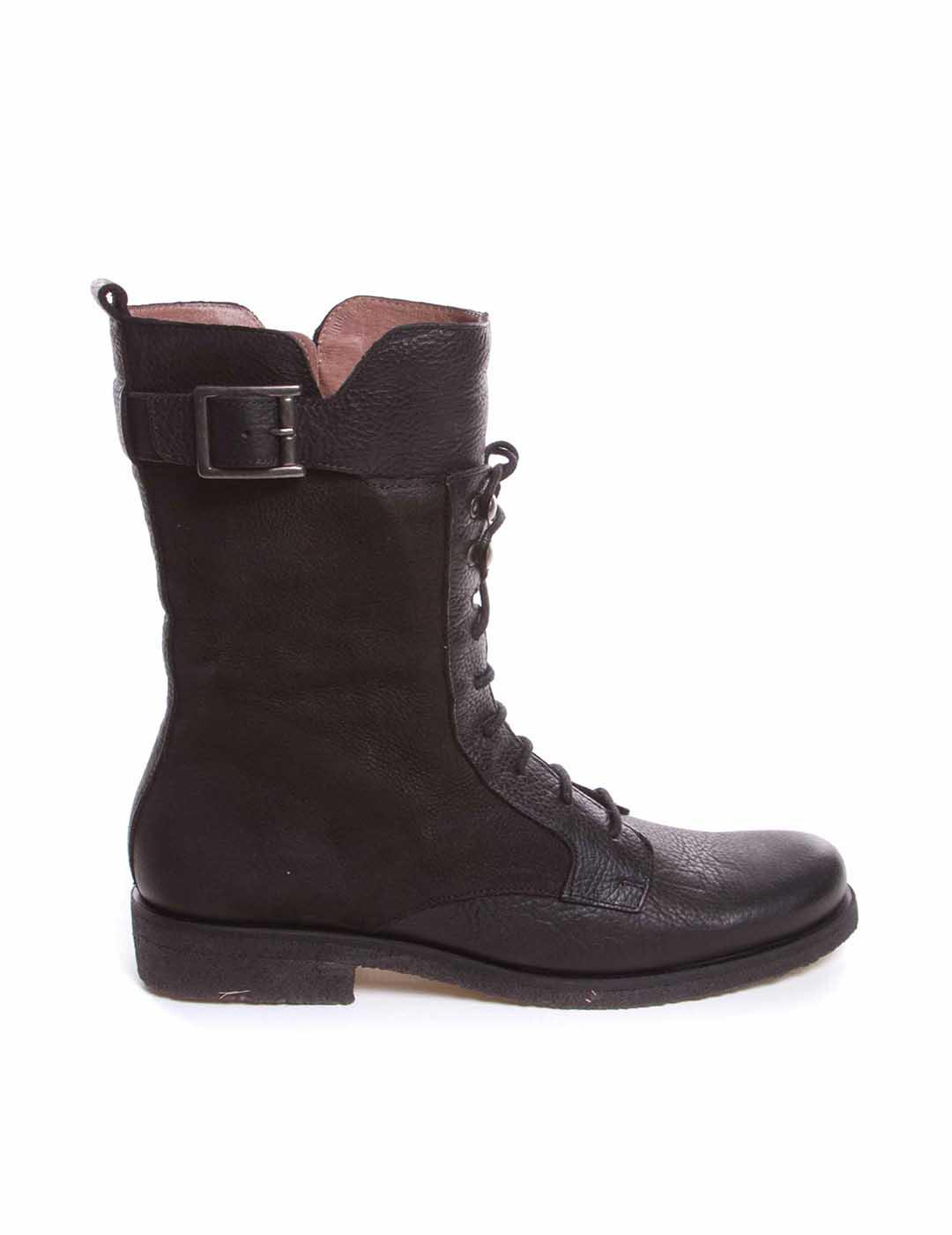 BOTA WONDERS MOTERA CON CORDONES