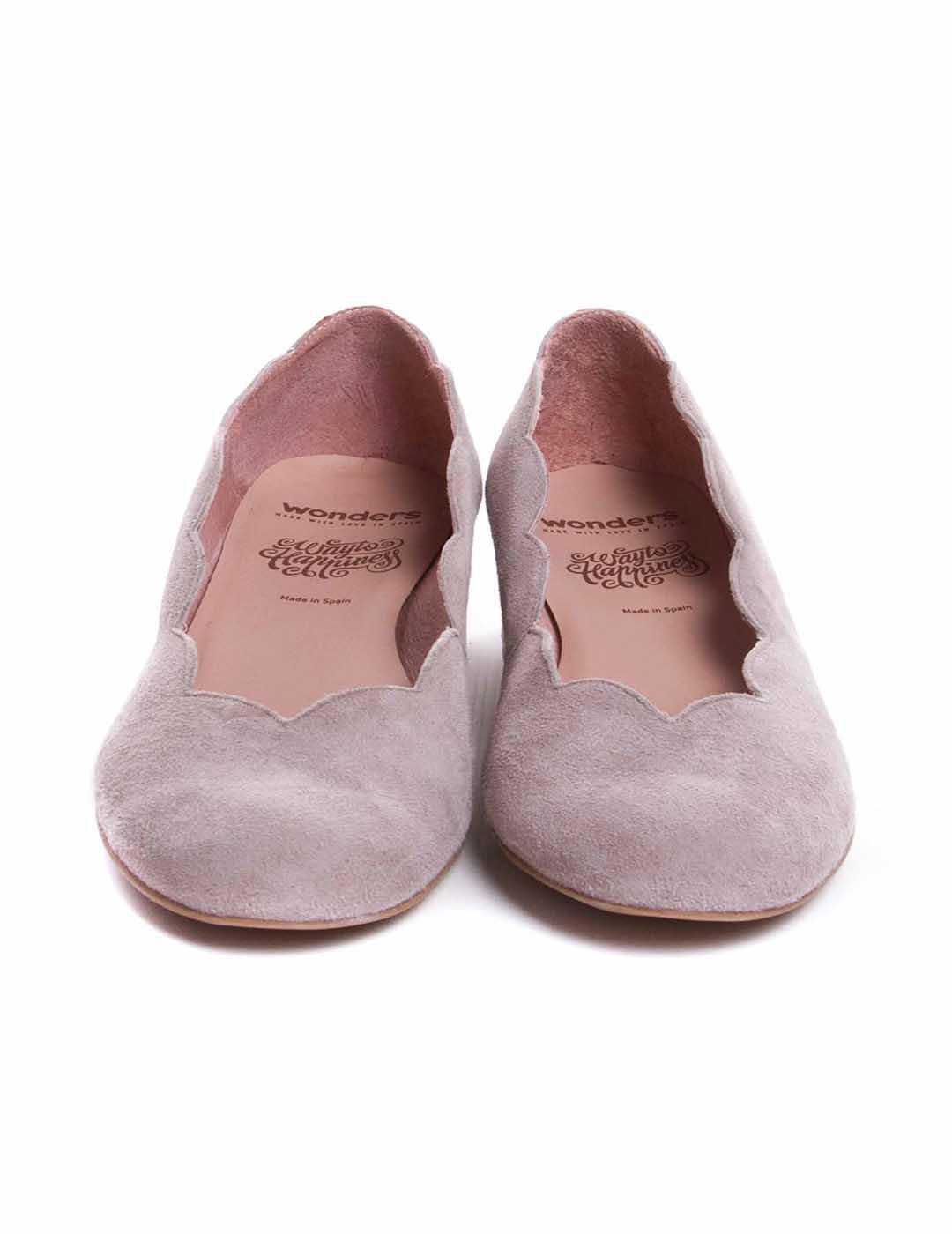 ZAPATO WONDERS DE ANTE CON ONDAS