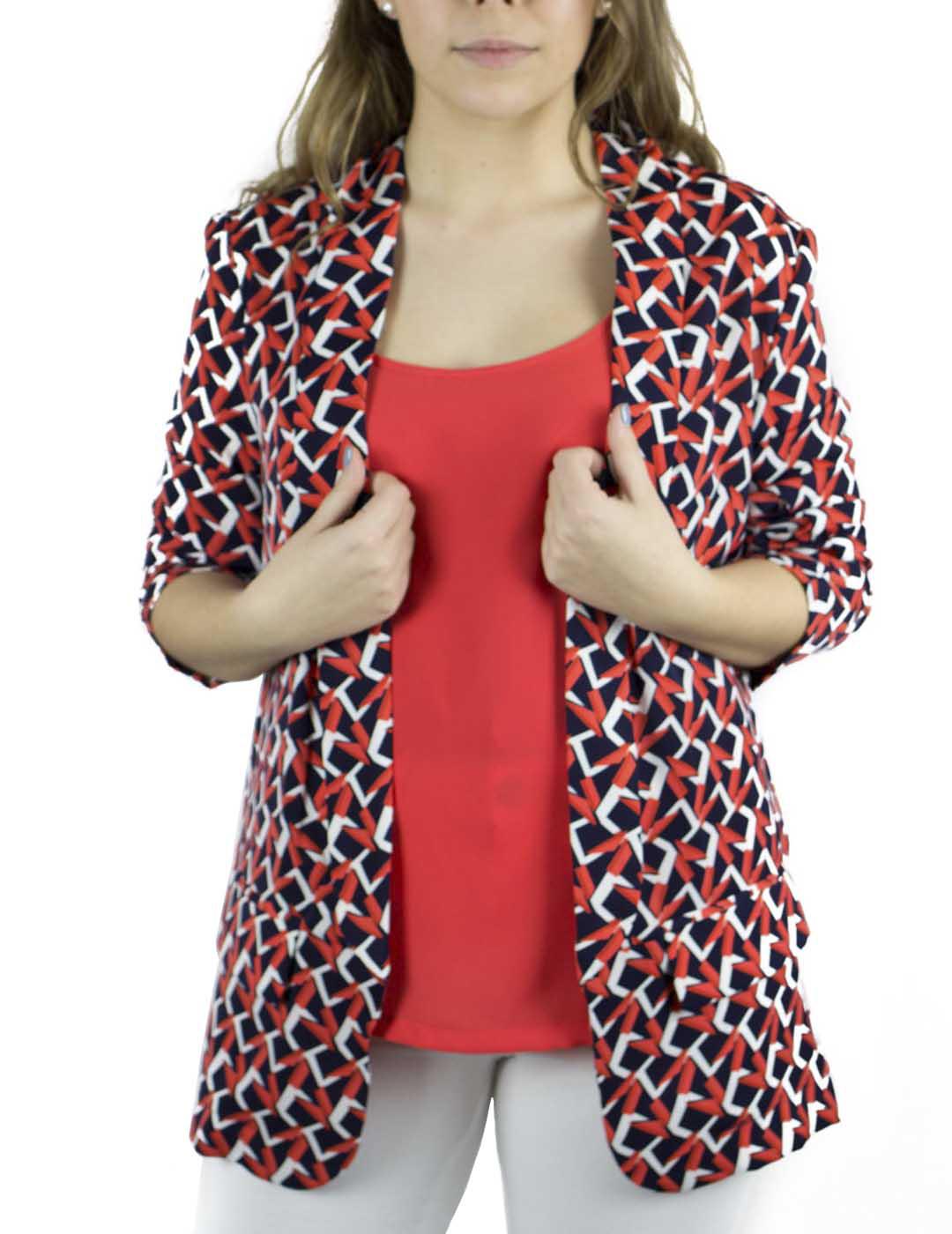 Blazer Anonyme Designers Estampado Spike Giulia