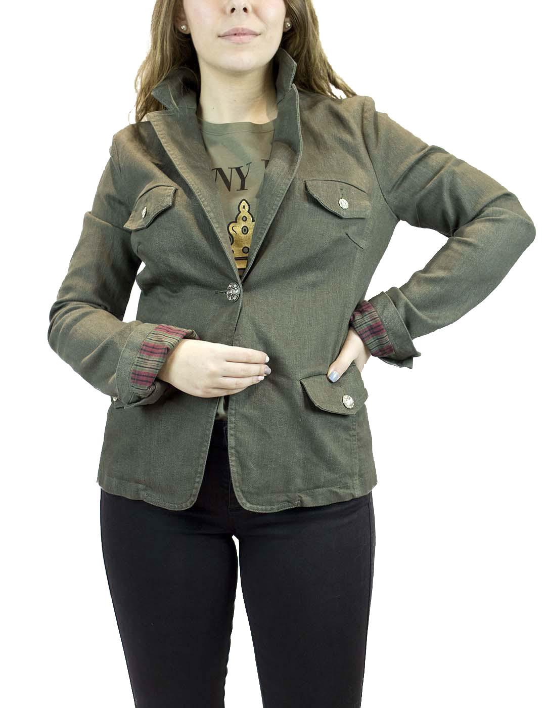 Americana Denny Rose Vaquera Caqui