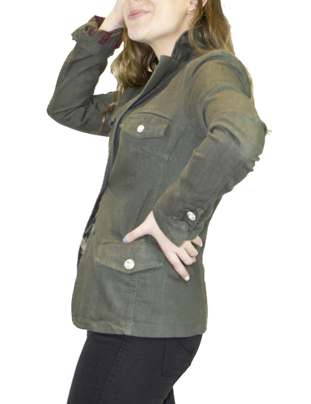 Americana Denny Rose Vaquera Caqui