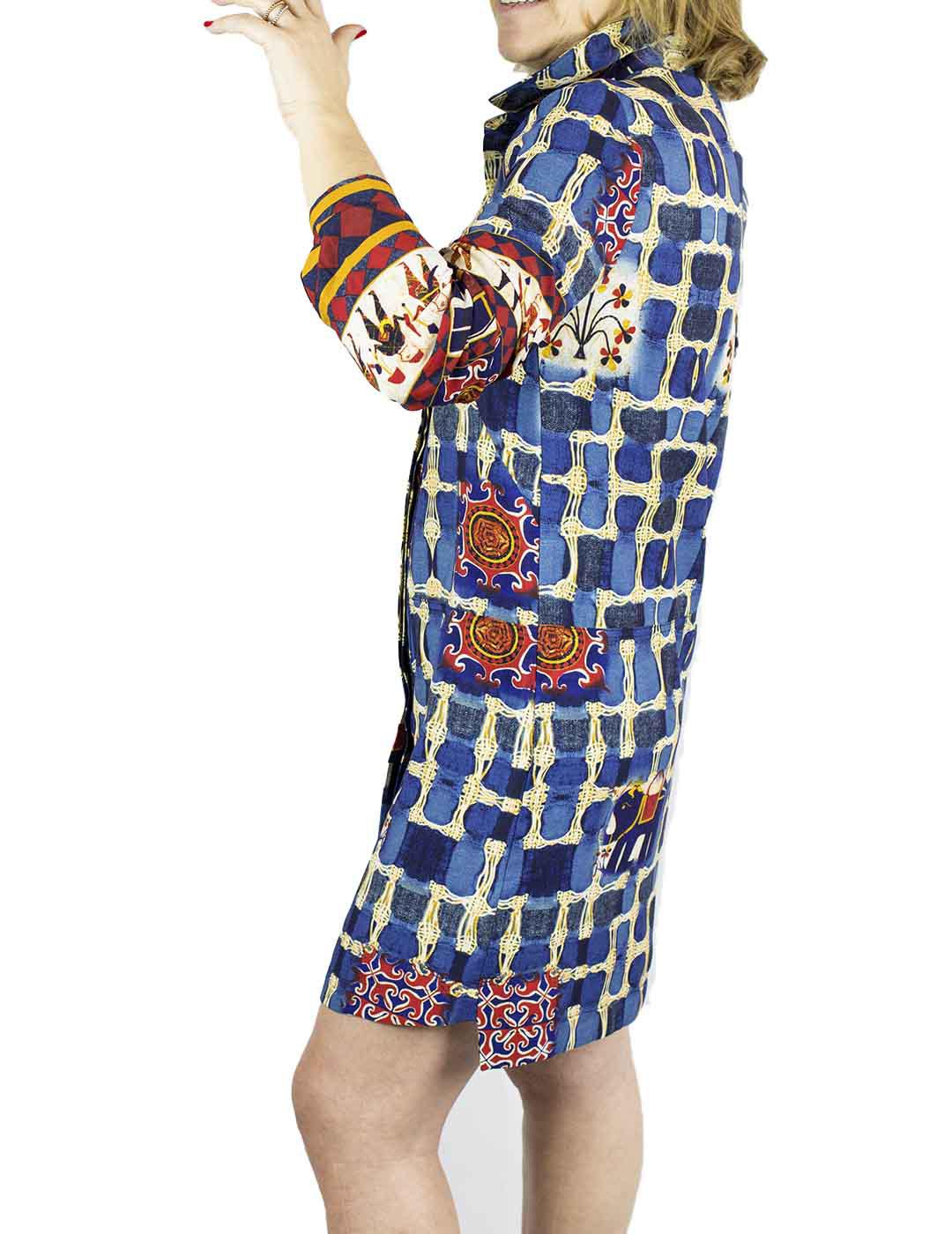 Vestido Anonyme Designers Camisero Corto