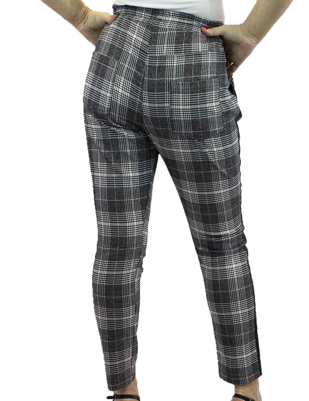 PANTALON FORNARINA  ESTAMPADO CUADROS