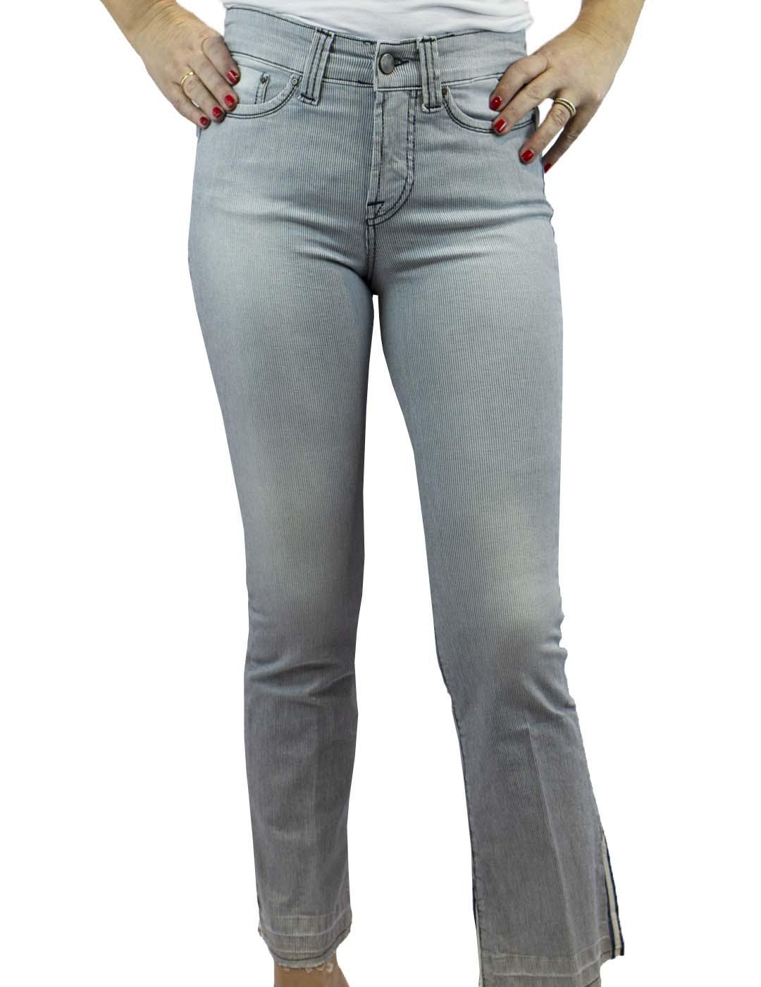 PANTALON SOS JEANS  CAMPANA DE RAYAS
