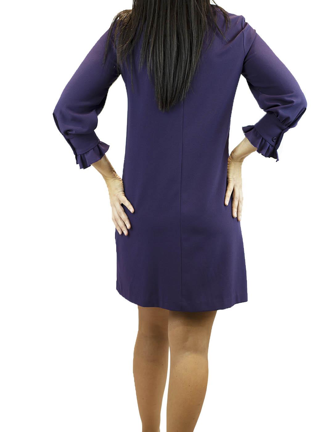 Vestido Denny Rose Bolsillos Con Tachuelas