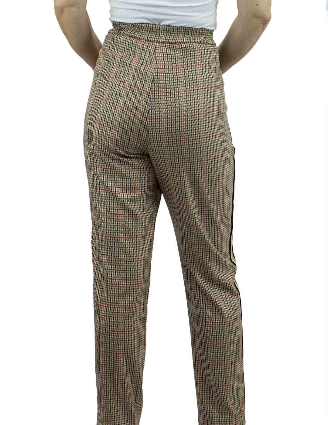 PANTALON KAOS  ESTAMPADO PATA DE GALLO