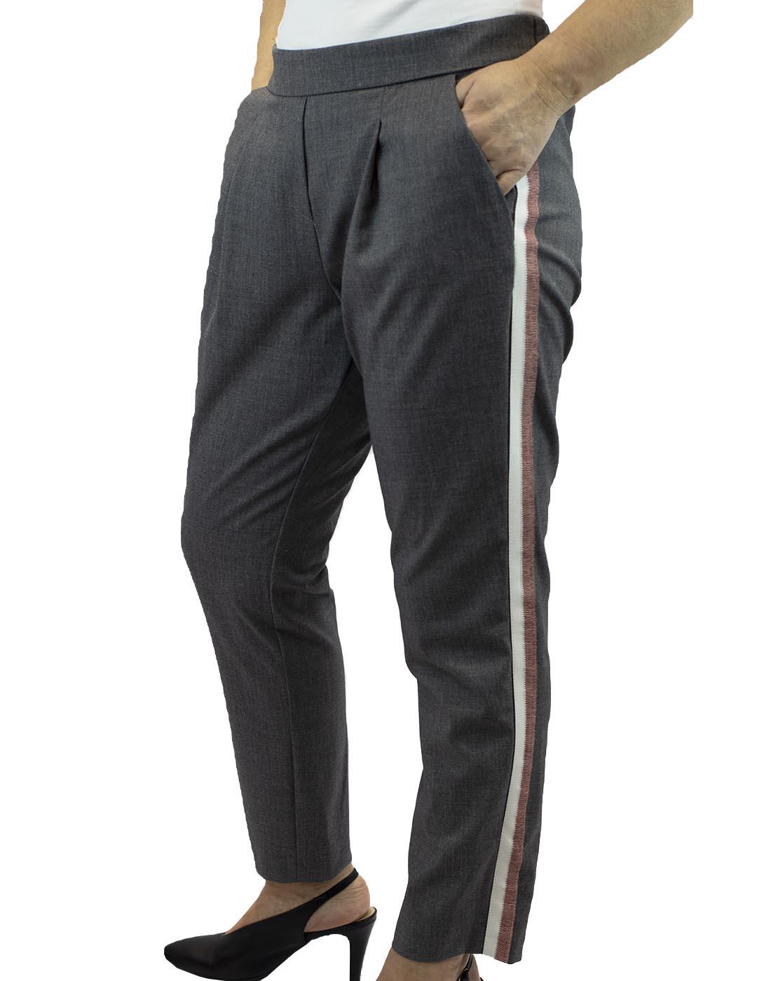 PANTALON KAOS  MASCULINO FRANJAS LATERALES