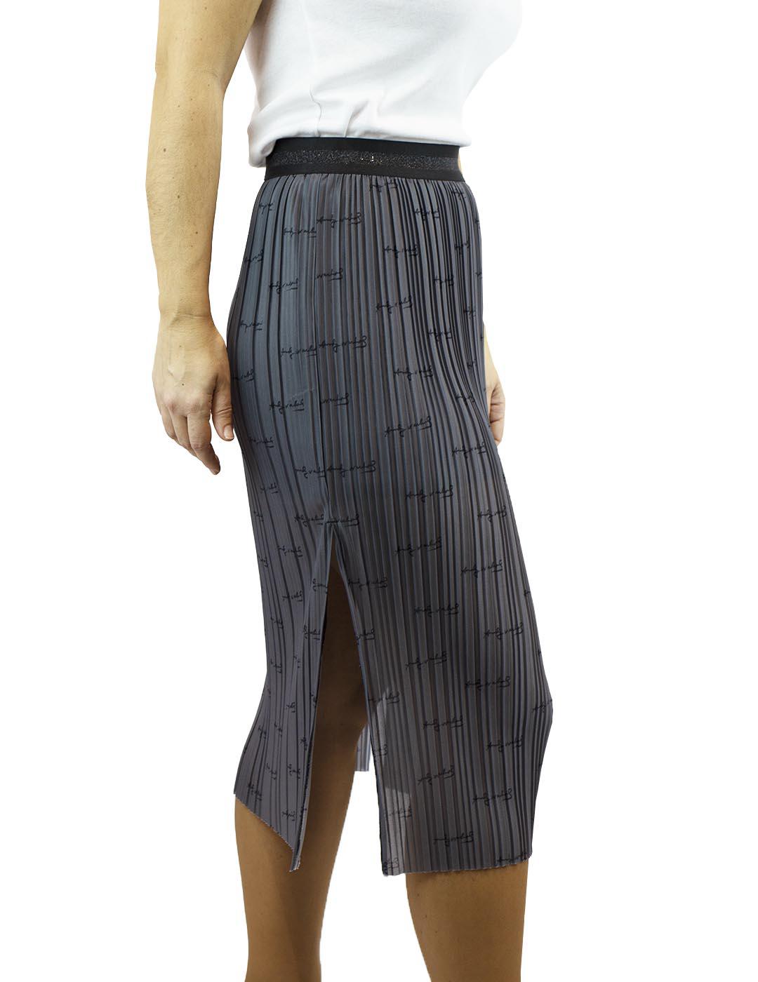 FALDA PEPE JEANS  PLISADA CON ABERTURAS