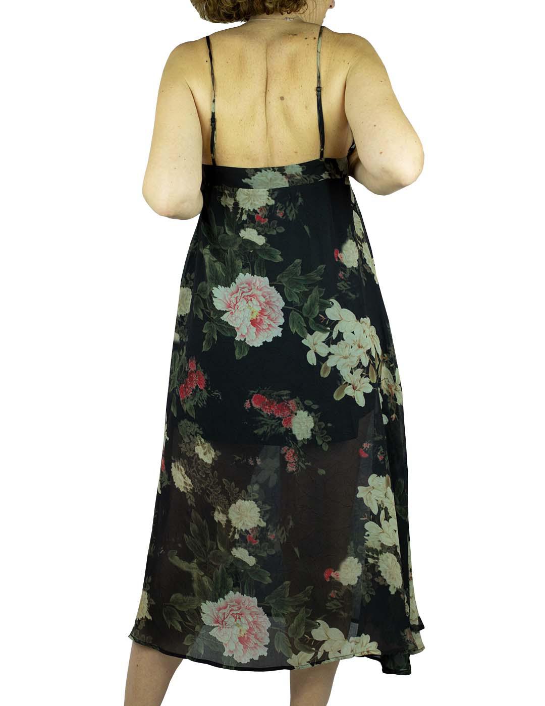 Vestido Anonyme Designers Midi Estampado Floral