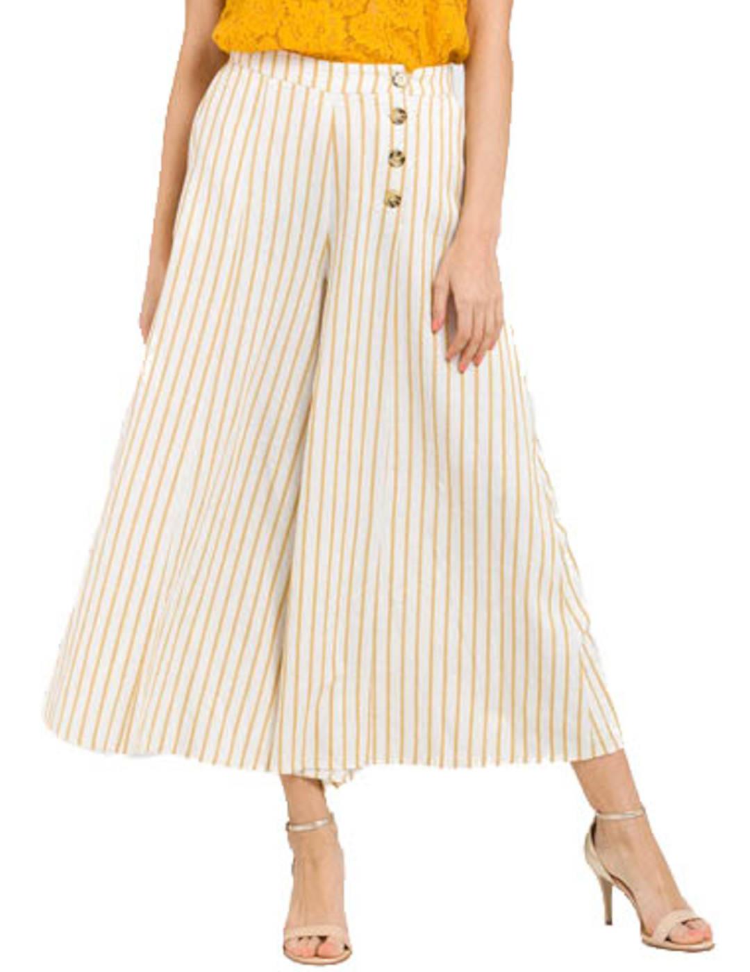 PANTALON NAF NAF PALAZZO RAYAS