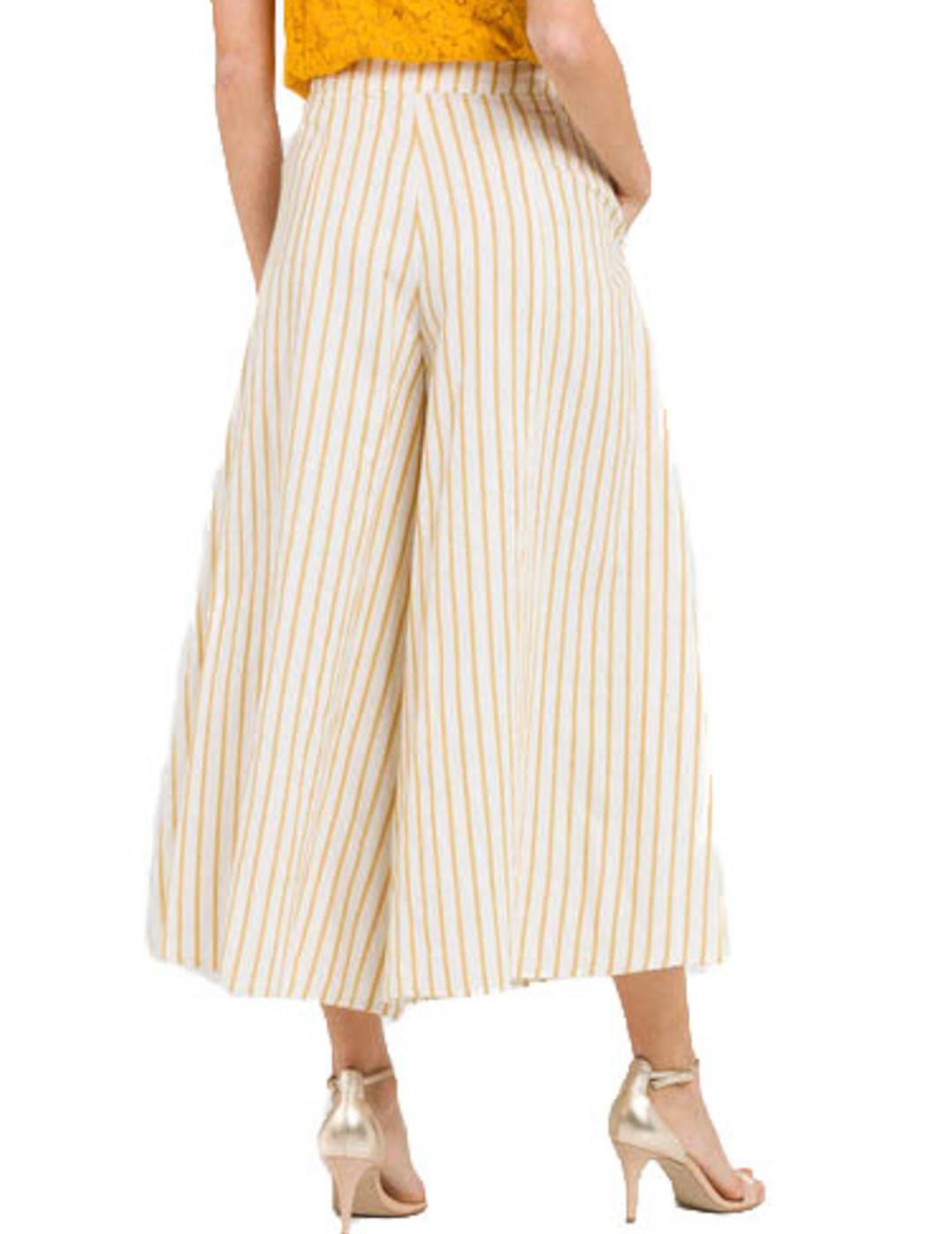 PANTALON NAF NAF PALAZZO RAYAS