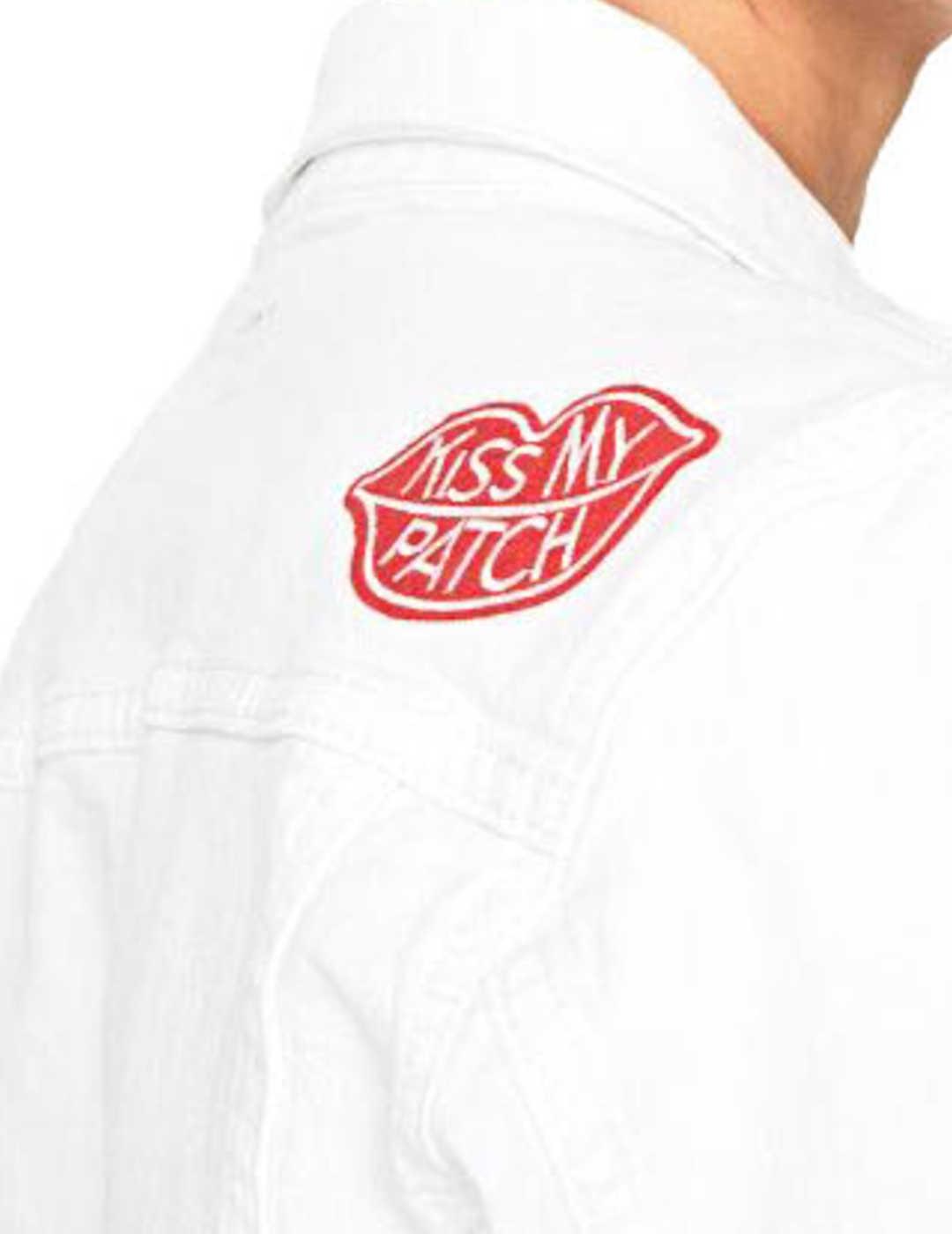 Cazadora Vaquera Pepe Jeans con Abalorios Blanco