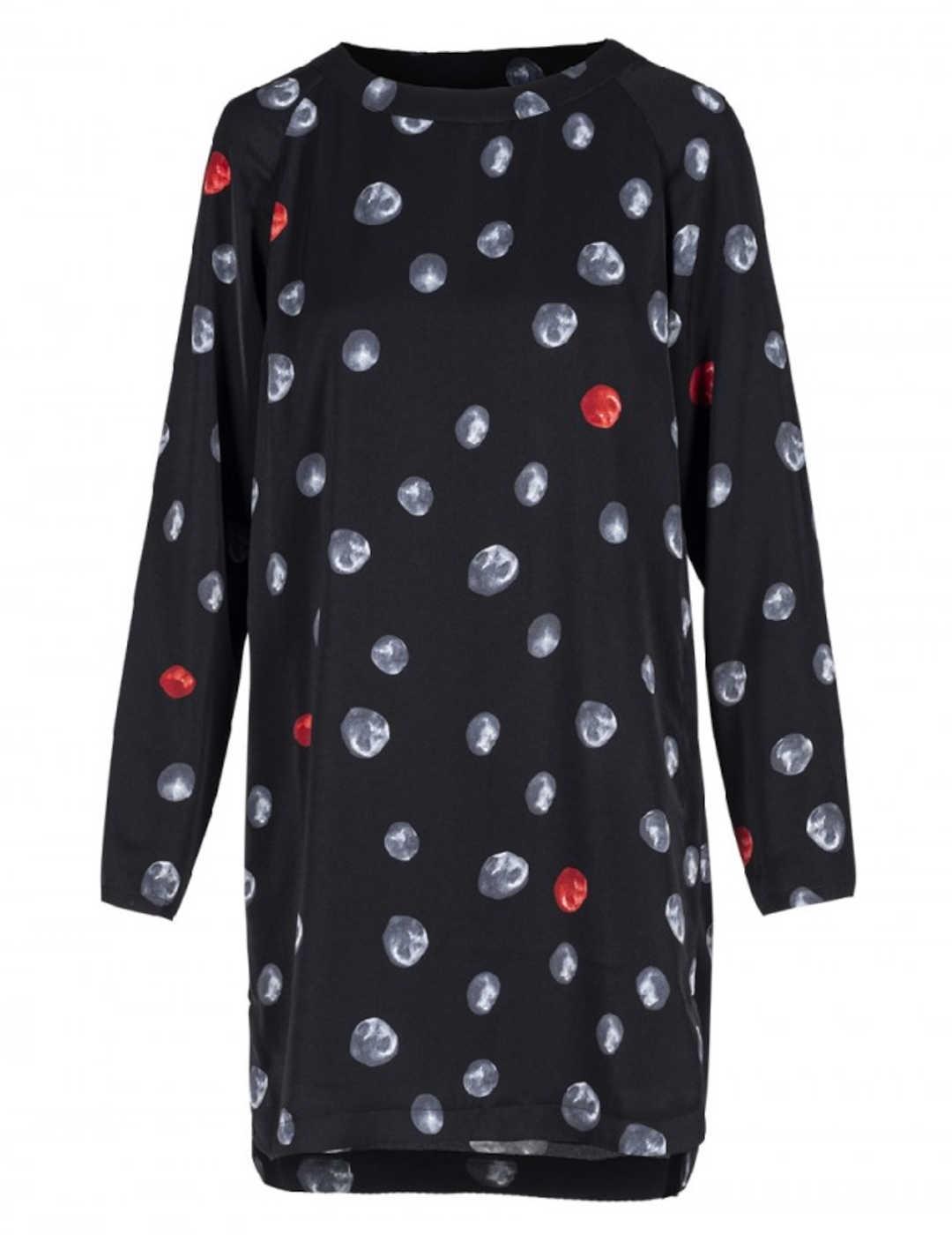 Vestido Anonyme Designers Tipo Túnica Negro