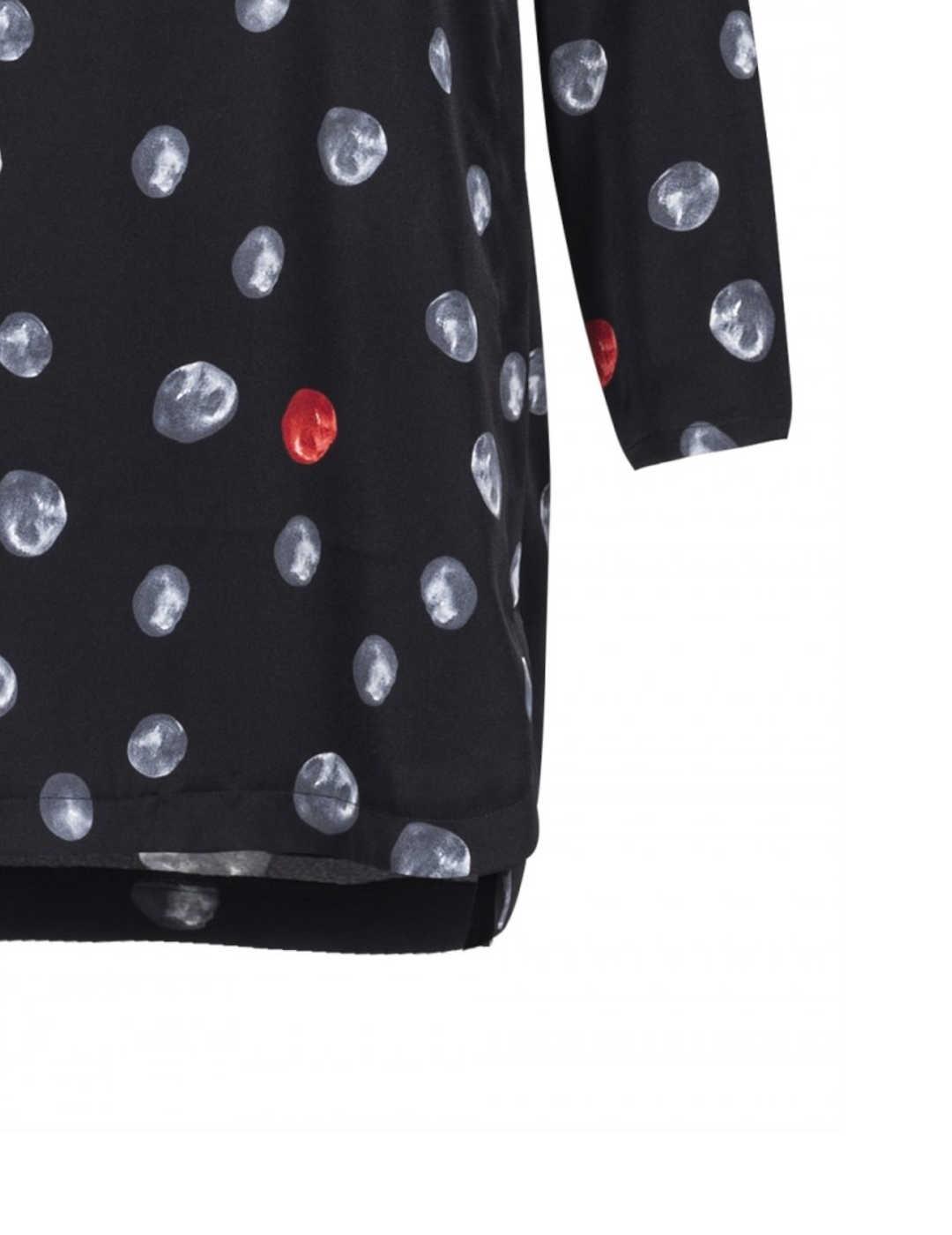 Vestido Anonyme Designers Tipo Túnica Negro