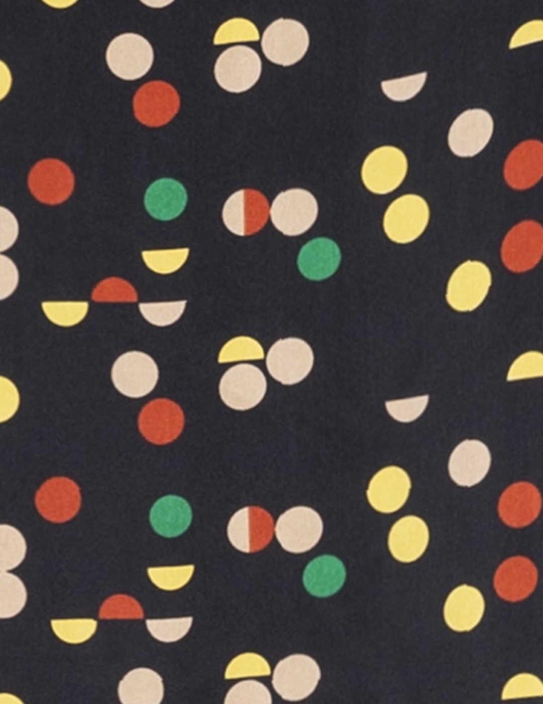 Vestido Anonyme Designers Túnica Topos Multicolor